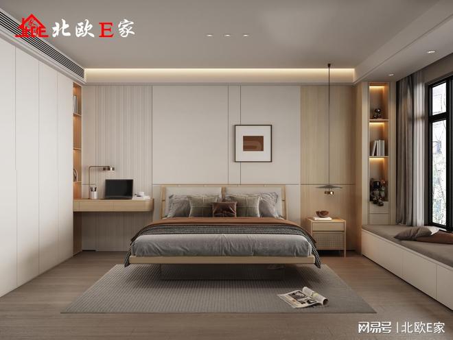 具搭配方案品味生活的静谧时光CQ9电子游戏北欧E家实木家(图3)