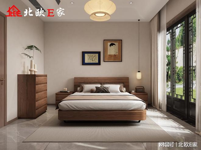 新中式家装设计美得不可方物CQ9电子网站北欧E家：(图3)